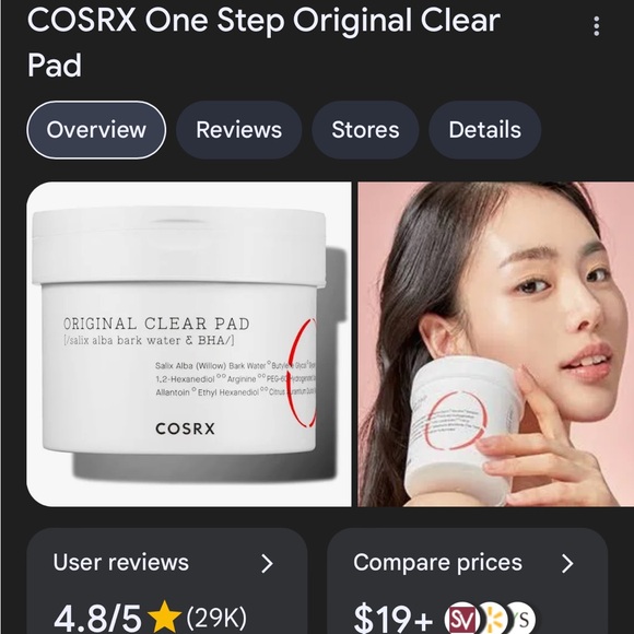 COSRX original clear pads with BHA - Picture 5 of 5
